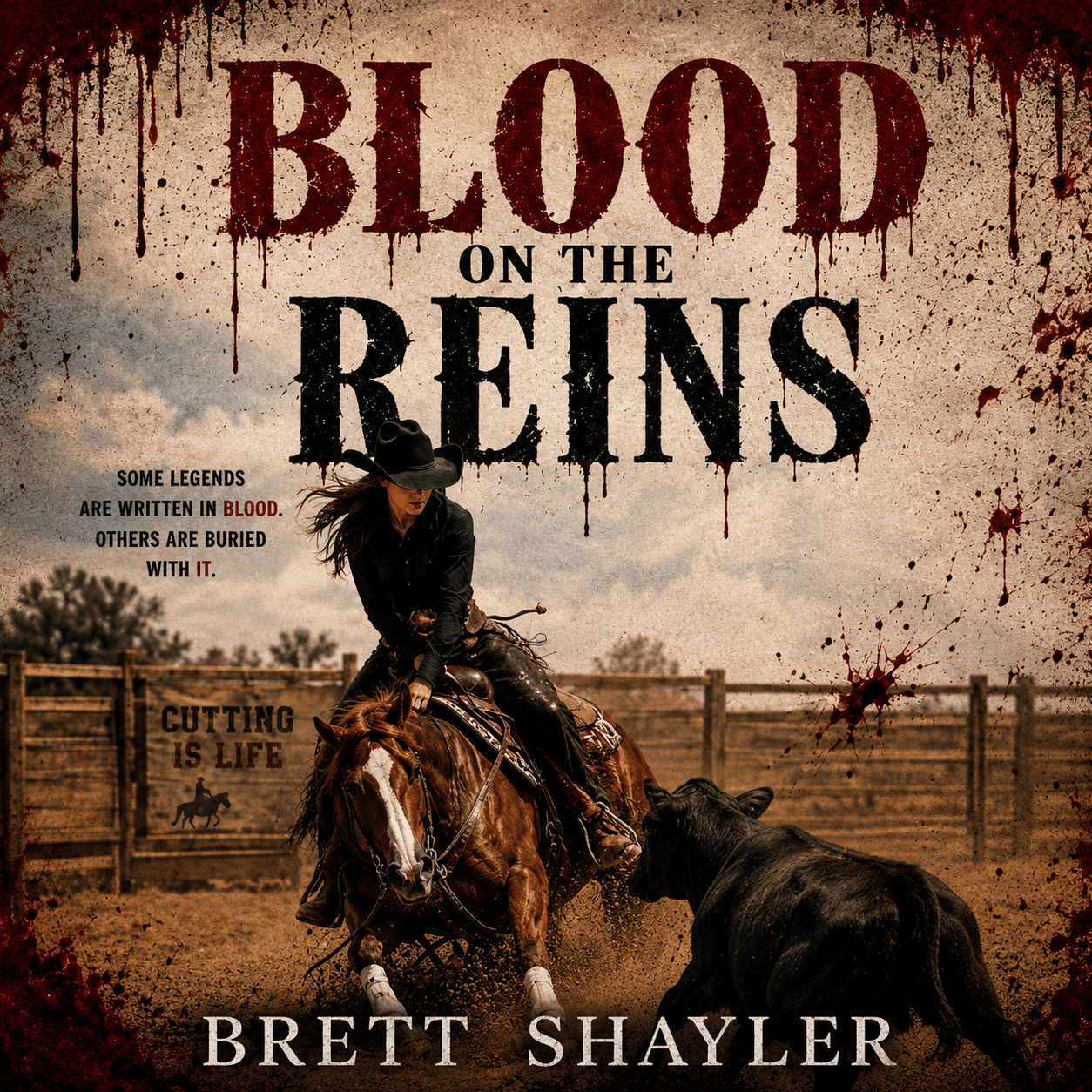 New Western Mystery Blood on the Reins Delivers a Gripping Murder Mystery Inside the High-Stakes World of Cutting Horses
