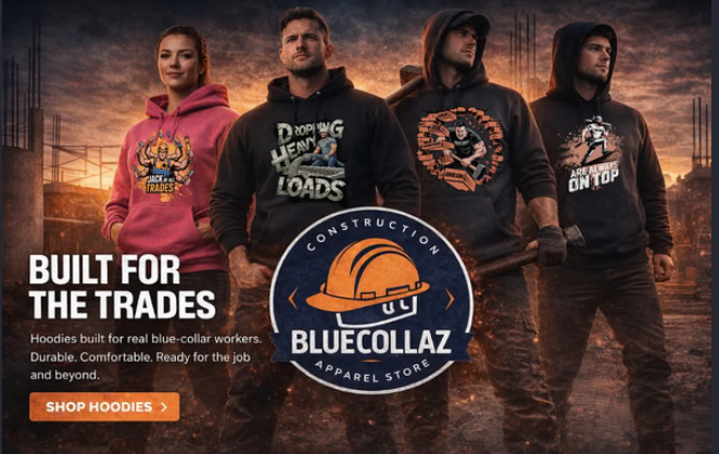 From Rooftops to Retail: How One General Contractor's 30-Year Career Inspired the Launch of Bluecollaz Apparel